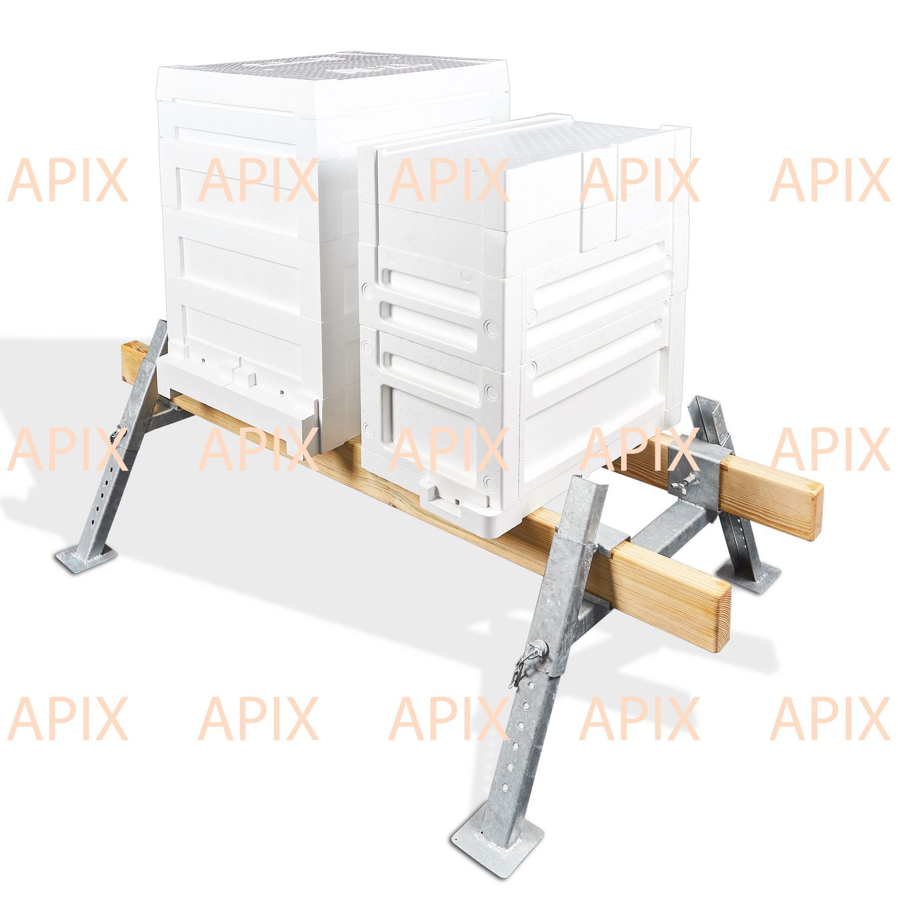 Support Cadre Ruche Apiculture - Acier Robust - Outil Apiculteur