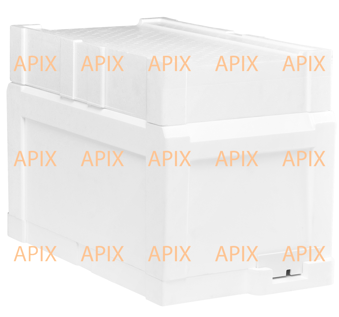 APIX beehive with one-piece body for 6 frames 230 mm basic